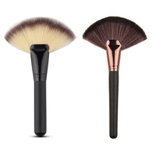 New Pro Fan Shape Blush Make Up Brushes Tool Face Powder Soft Foundation Blending Cosmetic Brusher Pincel Maquiagem J4U66