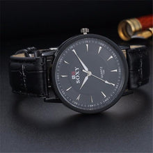 Luxury Brand Fashion Leather Men Quartz Analog Watches Casual Business Watches Men Watch relogio masculino Gift J4U66