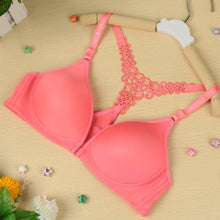 sexy seamless bra gather adjustable women bralette seamless style front closure y line strappy push up bra J4U66