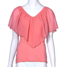 Sexy Women Sleeveless Irregular Chiffon Blouses Off The Shoulder Shirts Women Tops Blusas Femininas J4U66