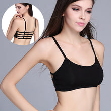 sexy women bra girl padded bra cotton crop tops hollow out wireless solid bralette top push up bras J4U66