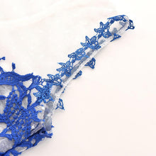 Sexy Women O-Neck Sleeveless Lace Crochet Hook Flower Hollow Out Chiffon Draped Mini Dress J4U66