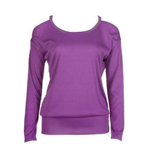 Sexy Women Long Sleeve Loose Casual Off Shoulder Tees T shirt Tops Multicolor Womens Plus Size T-shirt J4U66