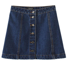 Arrival Denim Skirts Women Pencil Jeans Front Button Package Skirt For Women Ladies J4U66
