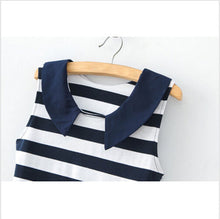 Women Dress Stripe Sleeveless Dress Women Striped Pencil Dress vestidos femininos J4U66