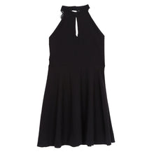 New Women Fashion Backless Sexy Dress White and Black Lace Sleeveless Dresses Slim Casual Short Dress J4U66