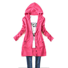 Knitted Hooded Sweater Long Sleeve Knitwear Cardigan Coat Feminino J4U66