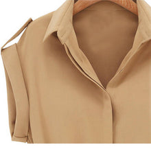 women dress chiffon casual slim ol shirt dresses belt women office dress plus size party mini dress xxl J4U66