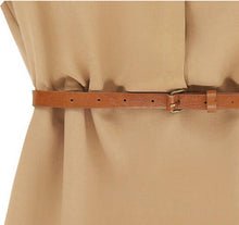 women dress chiffon casual slim ol shirt dresses belt women office dress plus size party mini dress xxl J4U66