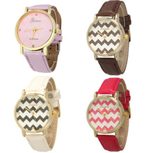 Women's Geneva Watch Roman Numerals Faux Leather Analog Quartz Stainless Steel WristWatch fashion Watch Clock  J4U66