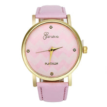 Women's Geneva Watch Roman Numerals Faux Leather Analog Quartz Stainless Steel WristWatch fashion Watch Clock  J4U66