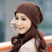reversible beanie men hat Womens hats,snow caps knit hat skull chunky baggy warm skullies,touca gorro J4U66