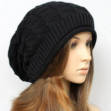reversible beanie men hat Womens hats,snow caps knit hat skull chunky baggy warm skullies,touca gorro J4U66