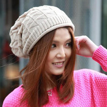 reversible beanie men hat Womens hats,snow caps knit hat skull chunky baggy warm skullies,touca gorro J4U66