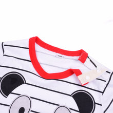 Newborn Baby Cotton Boy Girls Totoro Striped Rompers One-piece Jumpsuits Infant Clothing 0-24Months J4U66