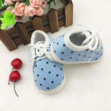 Newborn Infant Toddler Baby Boy Girls Kids Soft Sole Shoes Laces Up Sneaker First Walkers 0-18M  J4U66