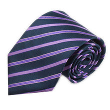 Newest Classic Stripes Skinny Jacquard Woven Silk Men's Tie Necktie Wedding Party P16 J4U66