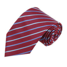 Newest Classic Stripes Skinny Jacquard Woven Silk Men's Tie Necktie Wedding Party P16 J4U66