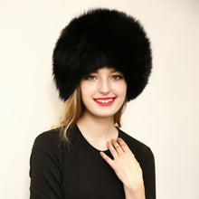 estWomen's Raccoon Fur Hat Leather & Fur Hats Lady Warm Charm Beanies Caps Headgear Fox Fur Ball J4U66