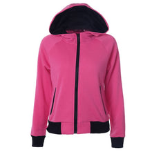 Plus Size Women Casual Solid Hoodies Unisex Lapel Hooded New Sweatshirts Pullovers Turn-down Collar With Hat S-XXL J4U66