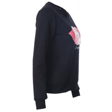 Plus Size Women Sweatshirts Sexy Red Big Lips&Cigarette Printed Long-Sleeved Edge Pullovers Hoodies Sudaderas J4U66