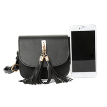 retro korean s tassel women messenger bags pink small bag pu leathercrossbody shoulder bag bolsas femininas J4U66