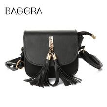 retro korean s tassel women messenger bags pink small bag pu leathercrossbody shoulder bag bolsas femininas J4U66