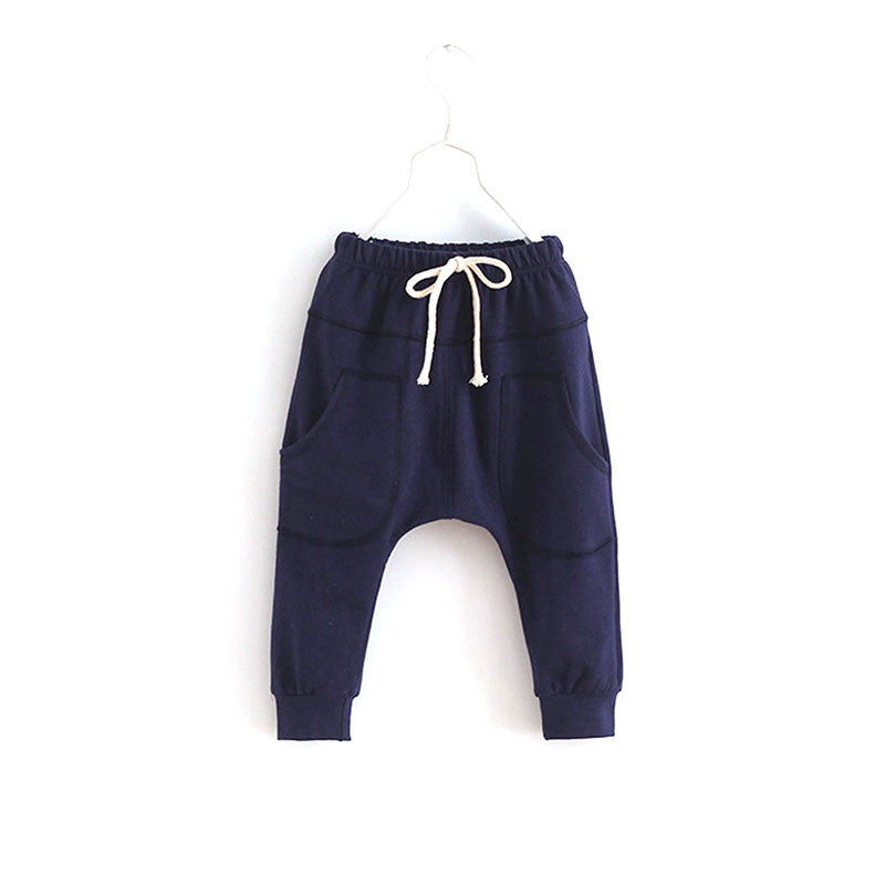 S Fitness Kids Toddler Boy Girls Child Harem Pants Baby Trousers Bottoms Capris J4U66