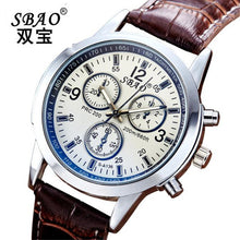 Casual men Watches Brand Luxury Leather Men Military Wrist Watches Men Sports Quartz-Watch Relogio Masculino J4U66