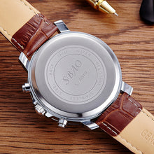Men Watch Stainless Steel Quartz Black Wrist PU Leather Fashion Dial Men Sports Quartz-Watch Relogio Masculino J4U66