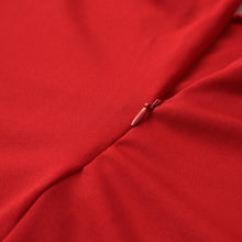 sexy bodycon club dress red sleeveless backless hollow out dress evening party dress clubwear bandage dress J4U66