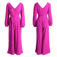 sexy bodysuits women jumpsuits v neck long sleeve rpmpers women playsuit solid belted bodysuit yellow rose J4U66