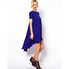 Sexy Lady Dovetail Pendulum Swing Short-Sleeve Party Cocktail Mini Dress S28 LY3 J4U66