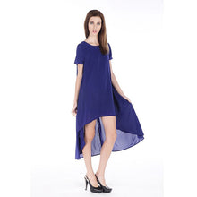 sexy lady dovetail pendulum swing short sleeve party cocktail mini dress J4U66
