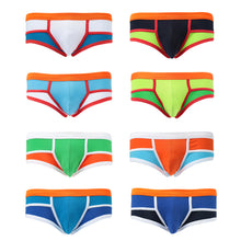 sexy mens underwear u convex pouch splice boxer shorts breathable elastic low waist comfortable underpants J4U66