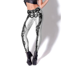 Sexy Girl Digital Printed Leggings Stretchy Jeggings Slim Pencil Pants LY3 J4U66