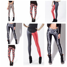 Sexy Girl Digital Printed Leggings Stretchy Jeggings Slim Pencil Pants LY3 J4U66
