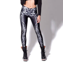 sexy girl women digital printed leggings stretchy jeggings slim pencil pants J4U66