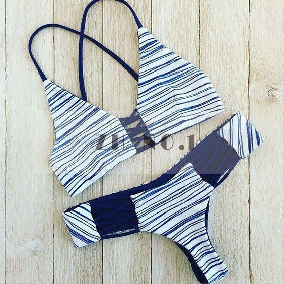 sexy women bandage push up padded bra bikini set swimsuit bathing suit swimwear n111zn4 J4U66