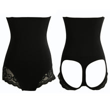 sexy women butt liftercontrol briefs lace cut out postpartum slim seamless body shapers slimming underwear black beige J4U66