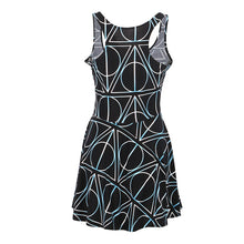 Sexy Casual Dress Deathly Hallows Reversible Skater Dress LY3 J4U66