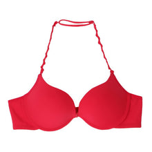 Sexy Women Front Closure Push Up Bra Seamless Underwear Halter-Neck Invisible Bras J4U66