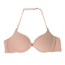Sexy Women Front Closure Push Up Bra Seamless Underwear Halter-Neck Invisible Bras J4U66