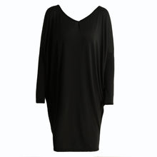 sexy women midi dress loose solid backless o neck batwing sleeves dress casual elegant club dress vestidos J4U66