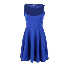 Sexy Women Slim Lace Sheer Sleeveless Evening Clubbing Party Mini Dress J4U66