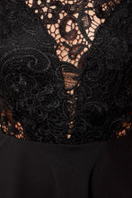 sexy women dress vintage black floral lace dress o neck sexy short evening party dresses vestido de festa J4U66