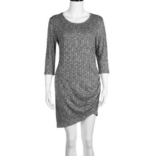 Women Dress Vestidos Casual Bohemian Floral Long Sleeve Knit Slim VPrinted Party Beach Dress J4U66