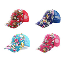 Spotrs and LooseBaseball Hats Lady Hat Sun Caps Sun Shade Net Outdoor Floral Hat Cap Tops Hats ing J4U66