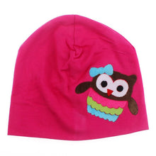 Baby Hats Infant Girls Boys Cotton Beanies Owl Stretch Kids Caps 12 Colors J4U66