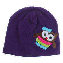 Baby Hats Infant Girls Boys Cotton Beanies Owl Stretch Kids Caps 12 Colors J4U66